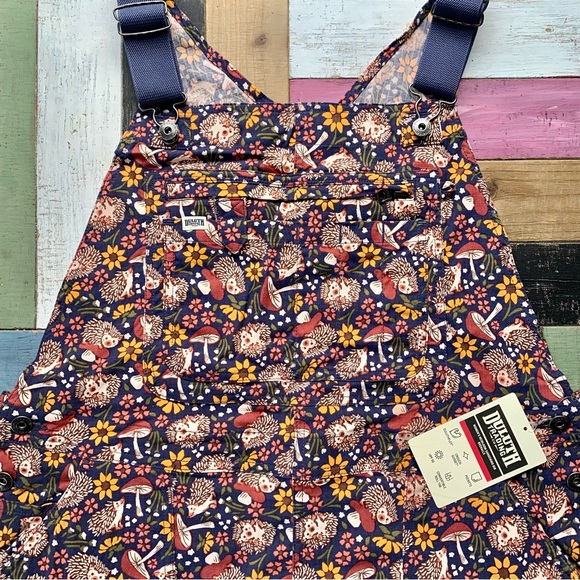 NWT Duluth XL x31” Heirloom Gardening Bib Overalls Dusk Blue Fall Hedgehog Farm - Picture 6 of 10